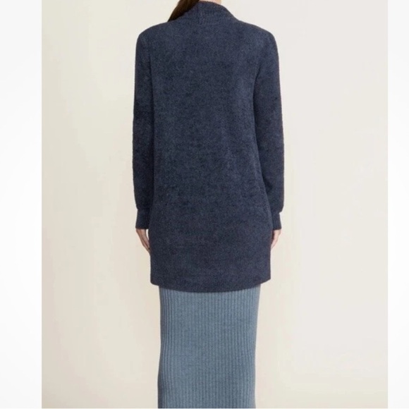Barefoot Dreams NWT CozyChic Ultra Lite Circle Cardigan in Navy Size 2X - Picture 12 of 14